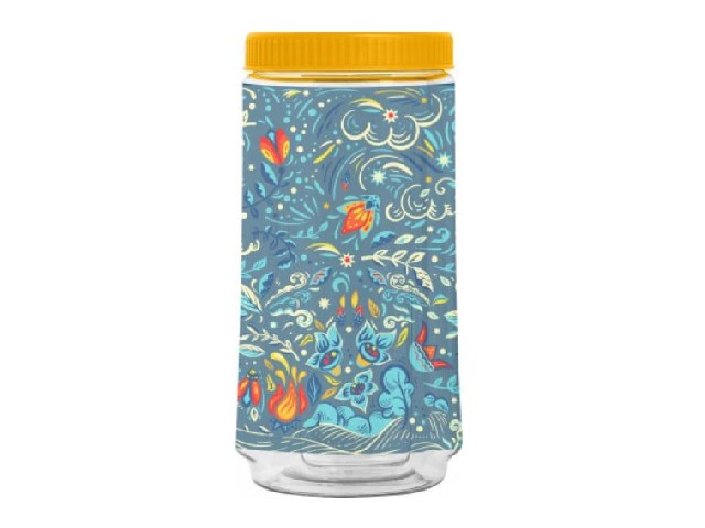 Банка для сыпучих продуктов Sugar&Spice Honey 0,75л Широкая Масленица